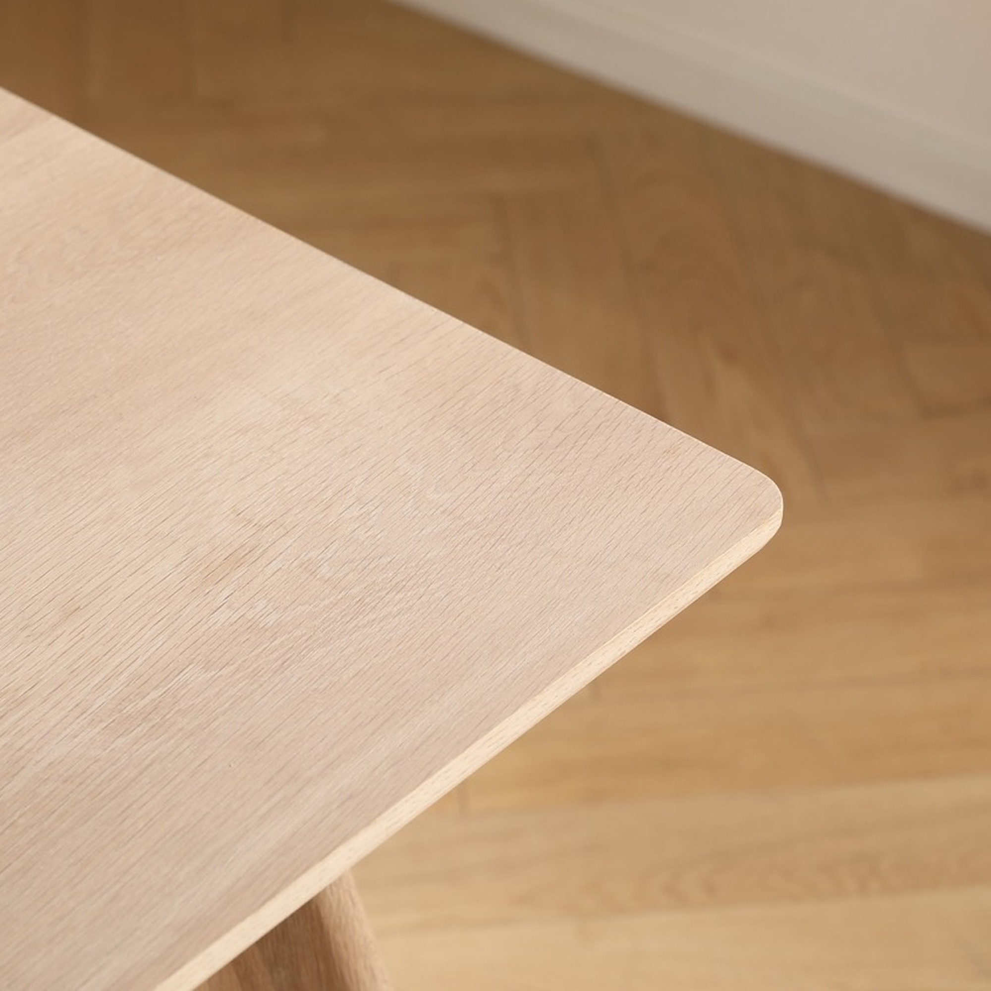 Esstisch 'Line' 180 cm – Weiß pigmentiert