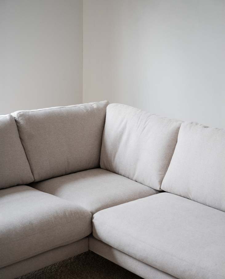 Sofa 'Corwin' Links - Hellbeige