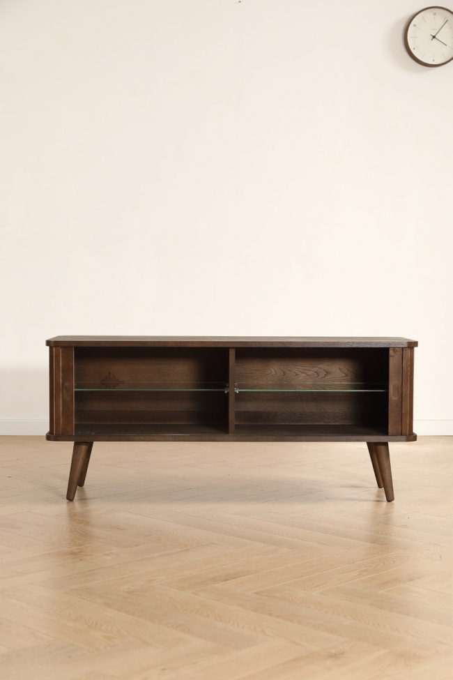 TV-Bank 'Vento' 120 cm – Walnuss