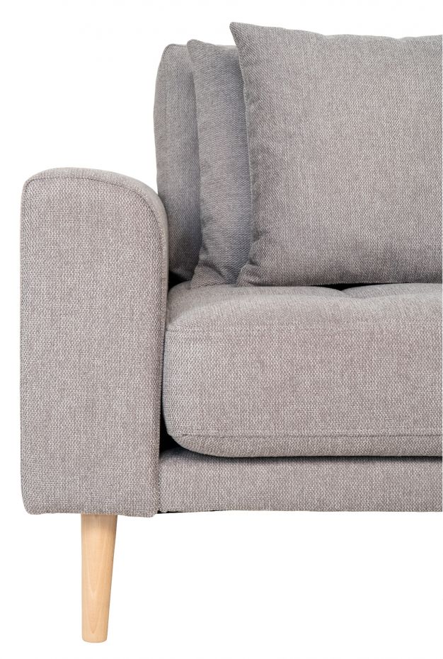 Sofa 'Lido' Rechts - Hellgrau