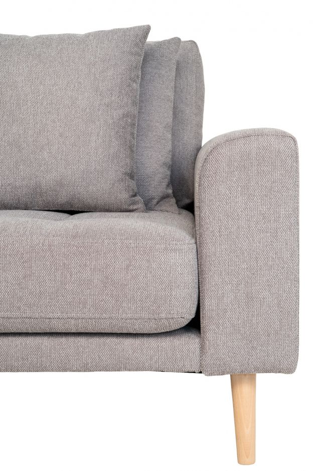 Sofa 'Lido' Links - Hellgrau