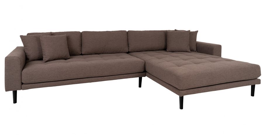 Sofa 'Lido' Rechts - Braun