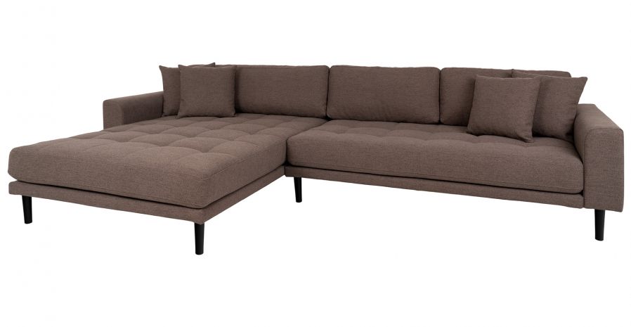 Sofa 'Lido' Links - Braun