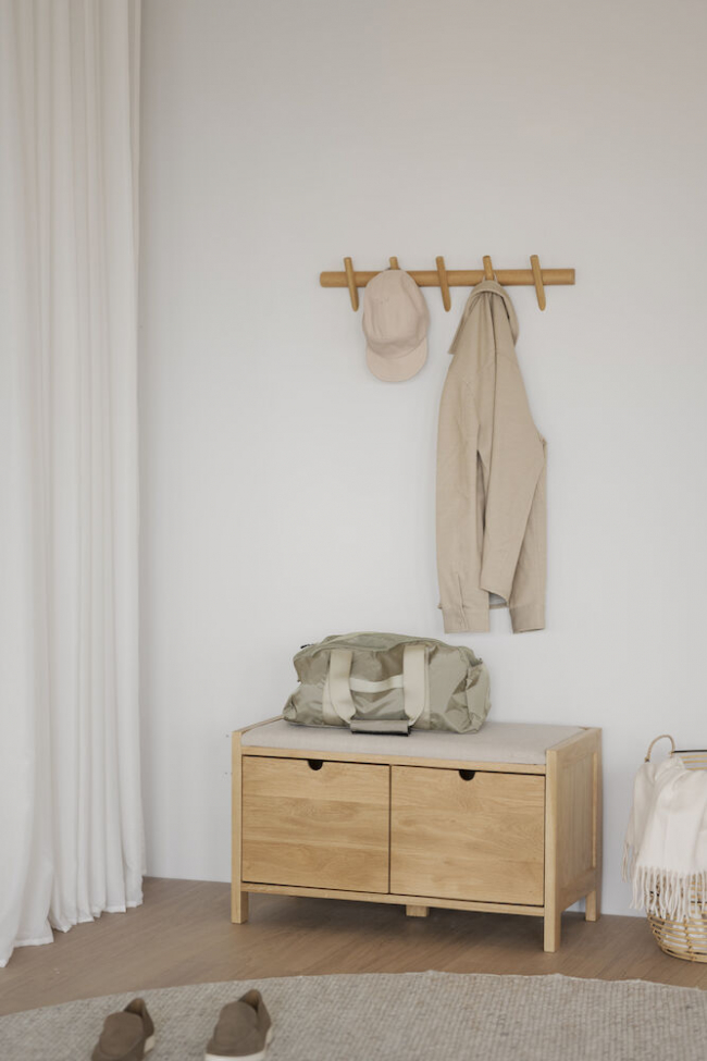 Hakenleiste 'Hillmond' 65cm - Eiche