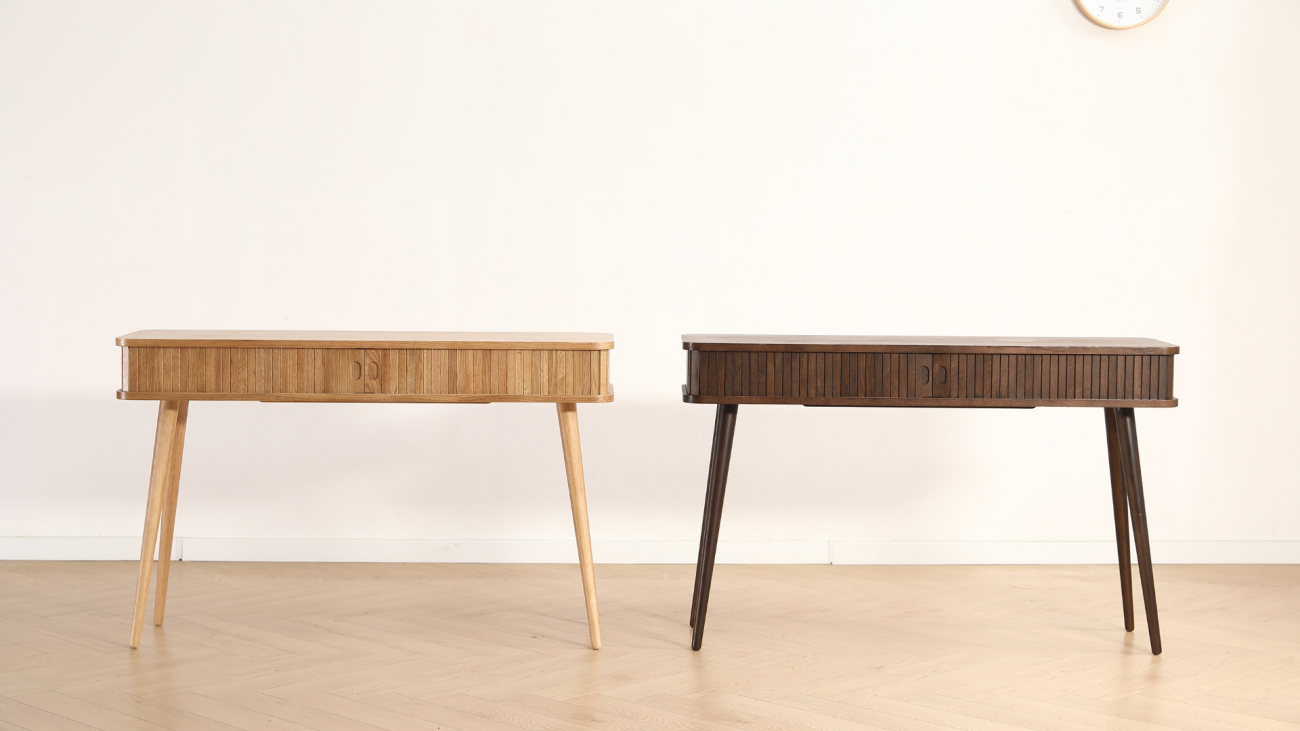 Schreibtisch 'Vento' 120 cm – Walnuss