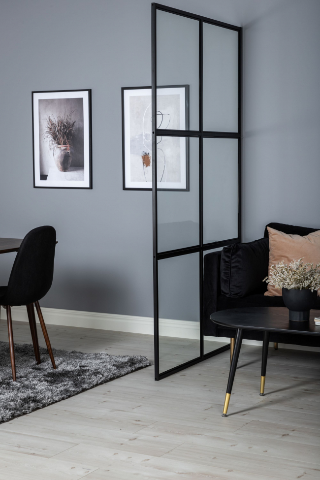 Industriewand 'Nyköping' - Schwarz