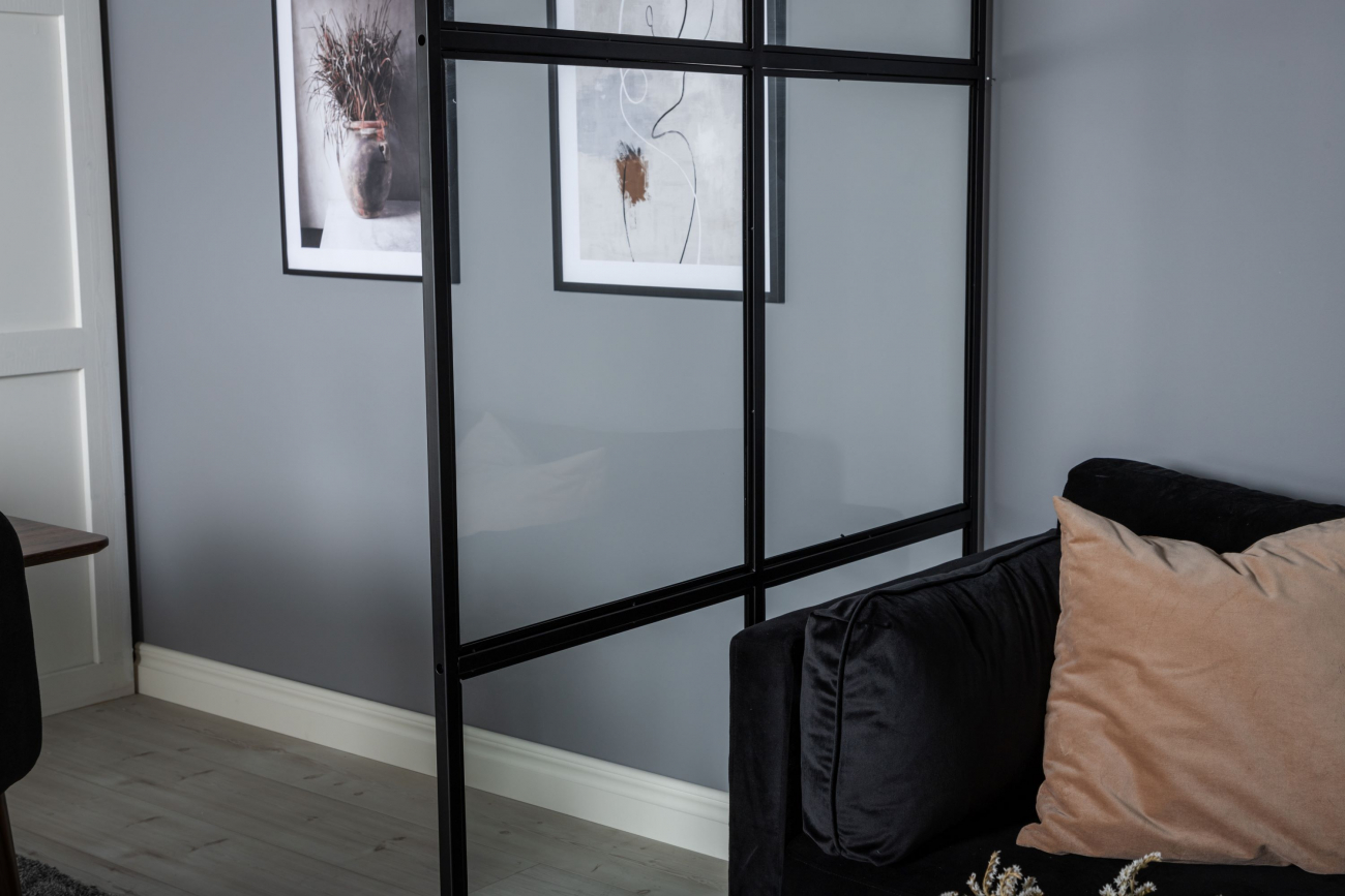 Industriewand 'Nyköping' - Schwarz