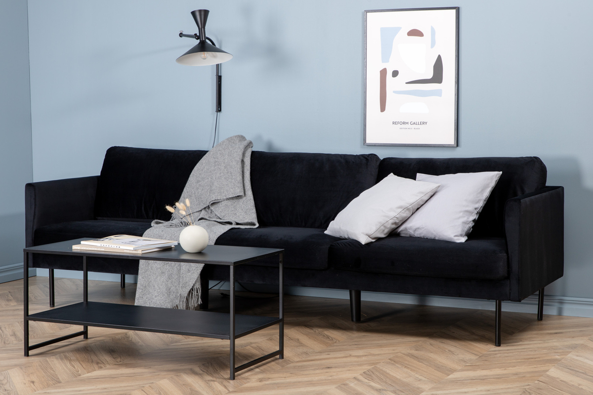 Sofa 'Åland' 3-Sitzer - Schwartz