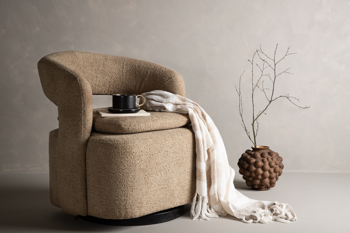 Sessel 'Fyresdal' - Beige