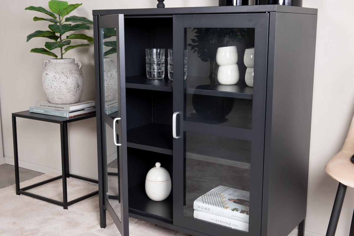 Schrank 'Alva' 80x97cm - Schwarz