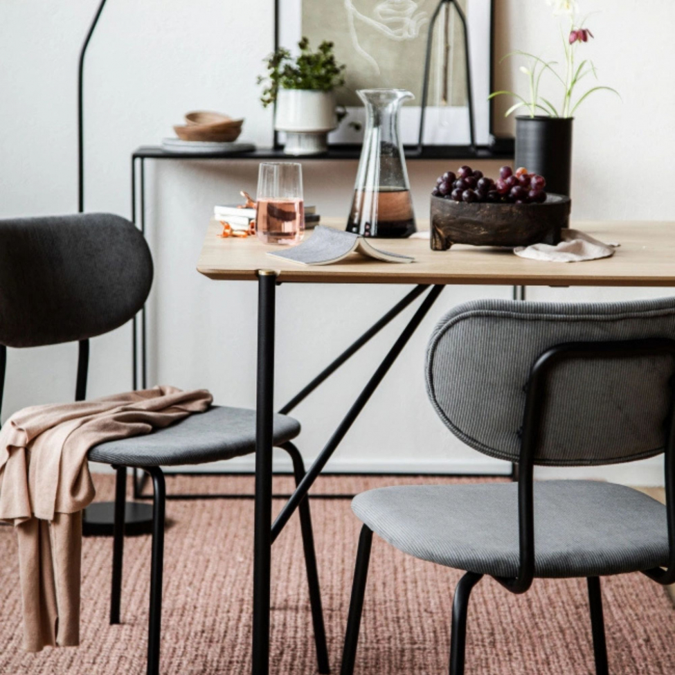 Stuhl 'Kungsholmen' - Grau