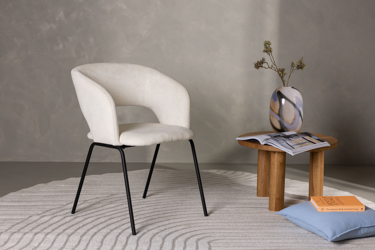 Stuhl 'Fullerö' - KnochenWeiß