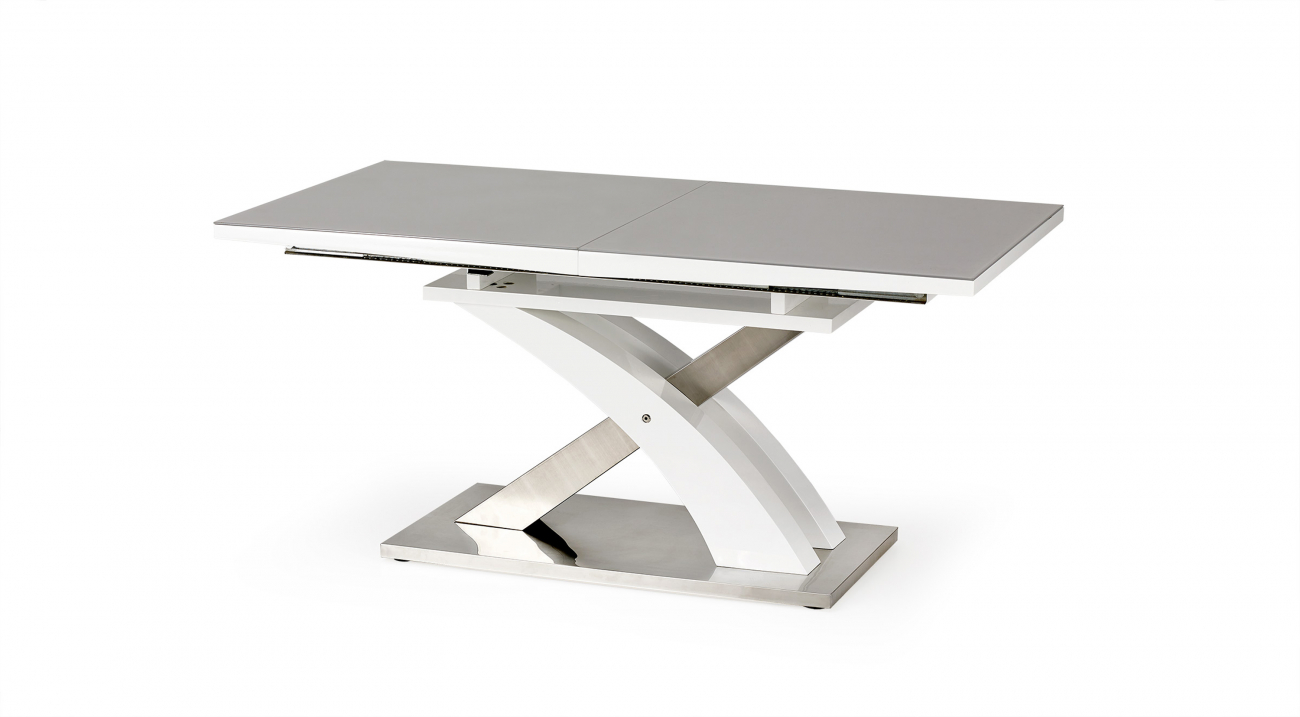 Esstisch 'Sandor' 160-220cm - Weiß