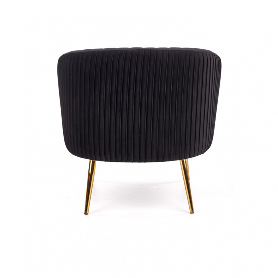 Sessel 'Black Velvet' - Schwarz
