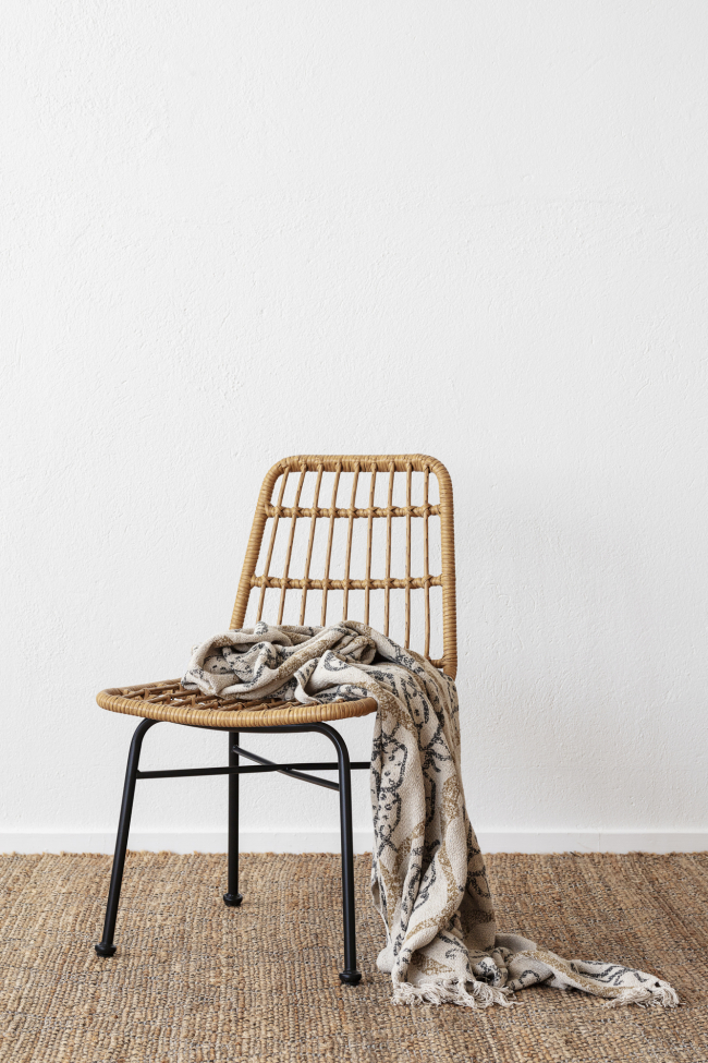 Stuhl 'Nature' - Natur/Schwarz