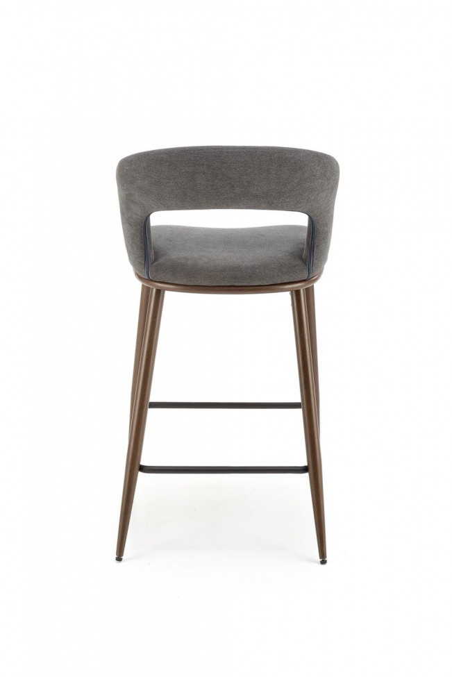 Barhocker 'Vestby' - Grau/Braun