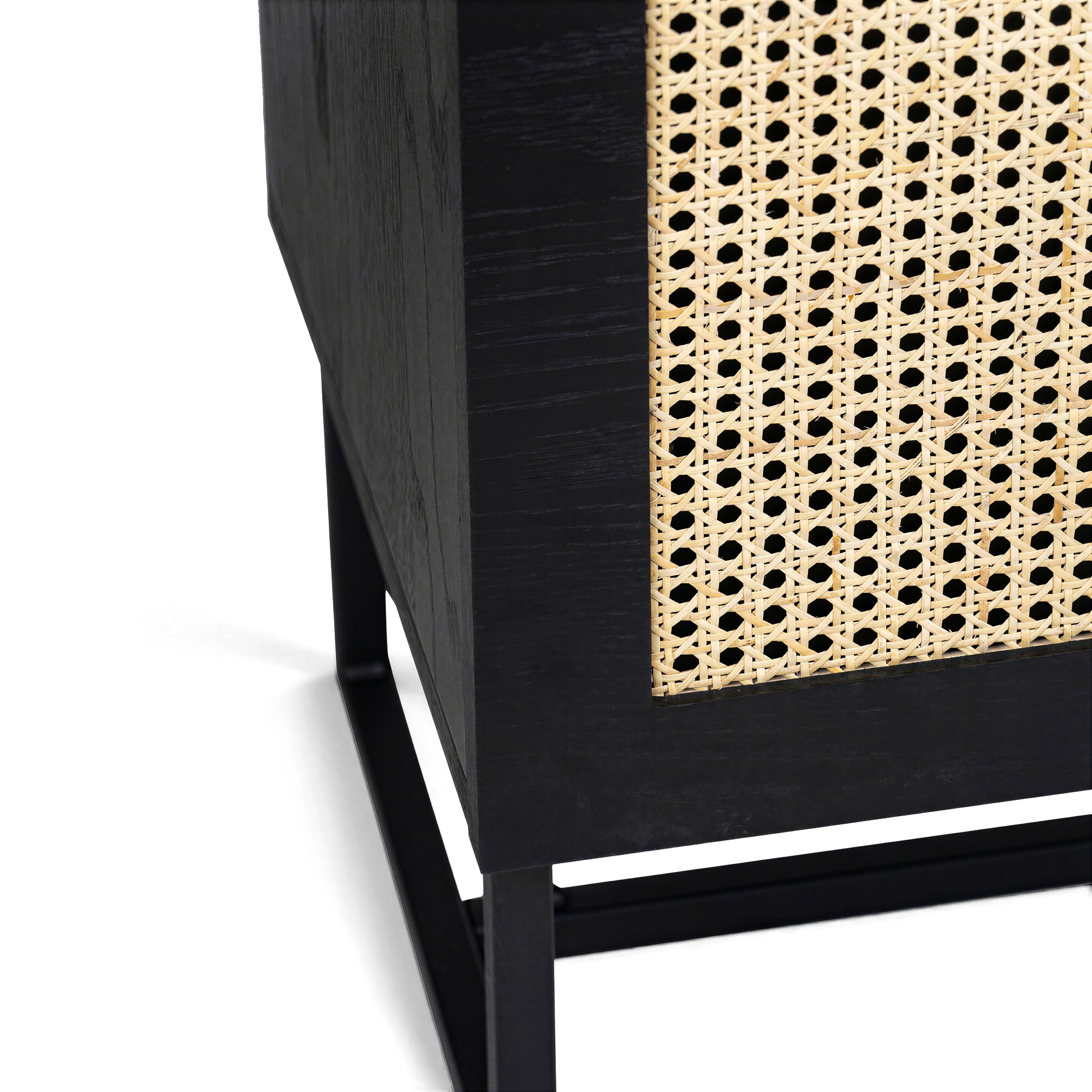 Sideboard 'Sailor' - Schwarz/Natur