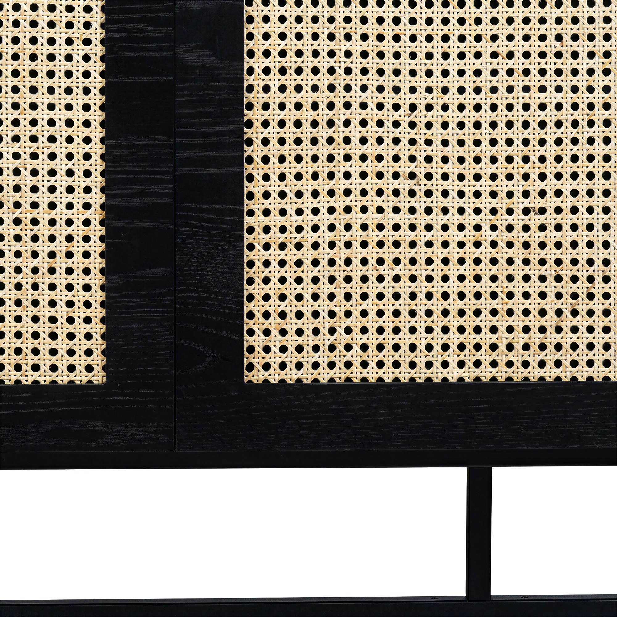 Sideboard 'Sailor' - Schwarz/Natur