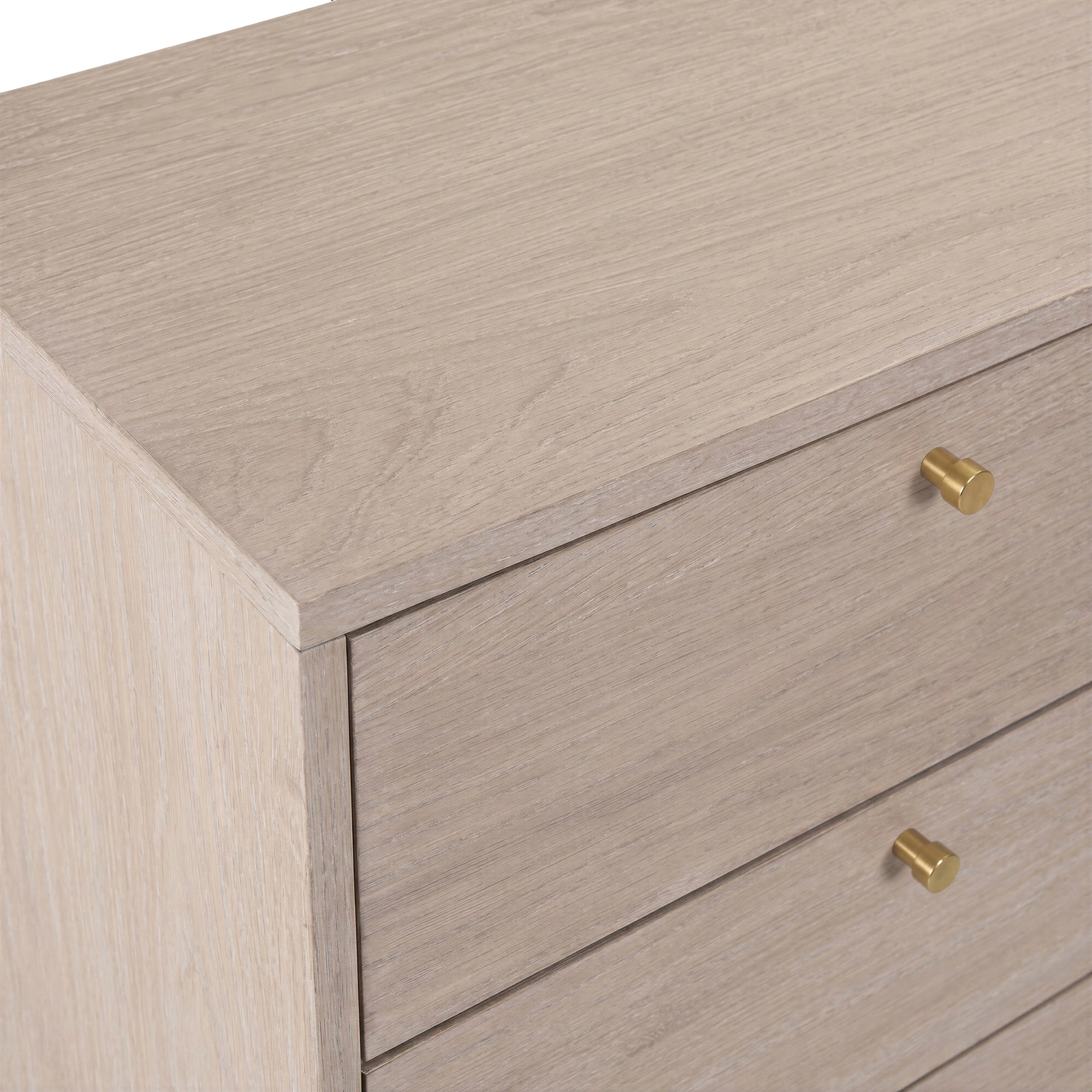 Kommode 'Prime' 6 Schubladen - Vit ek