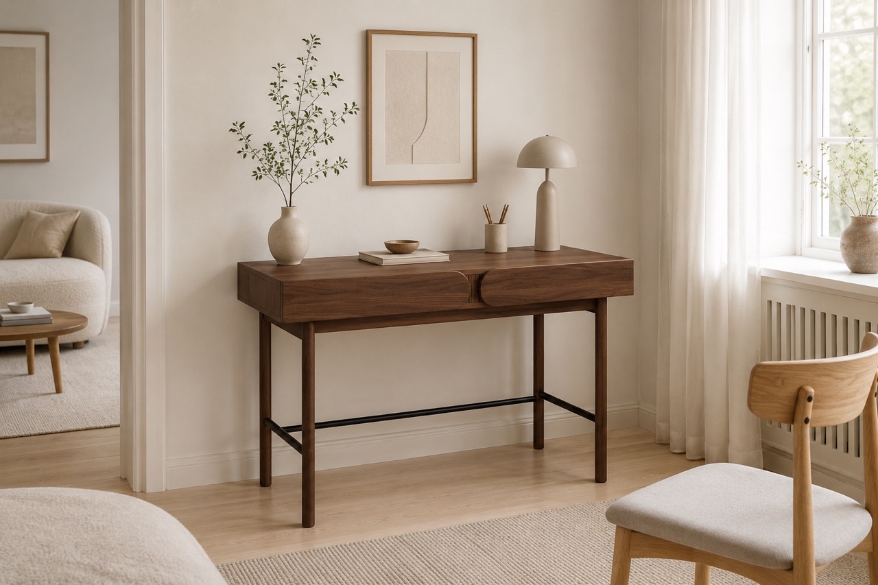 Schreibtisch 'Lövhamn' – Nussbaum