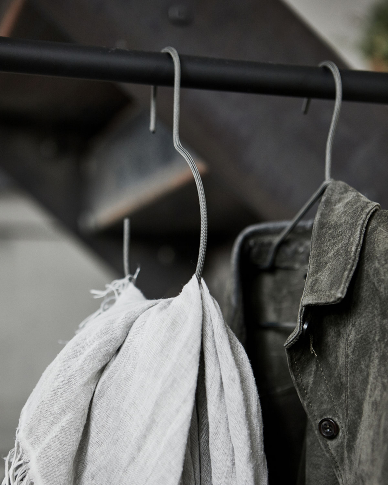 Rundgalgen 'Wire' 3er-Pack - Dunkelgrau
