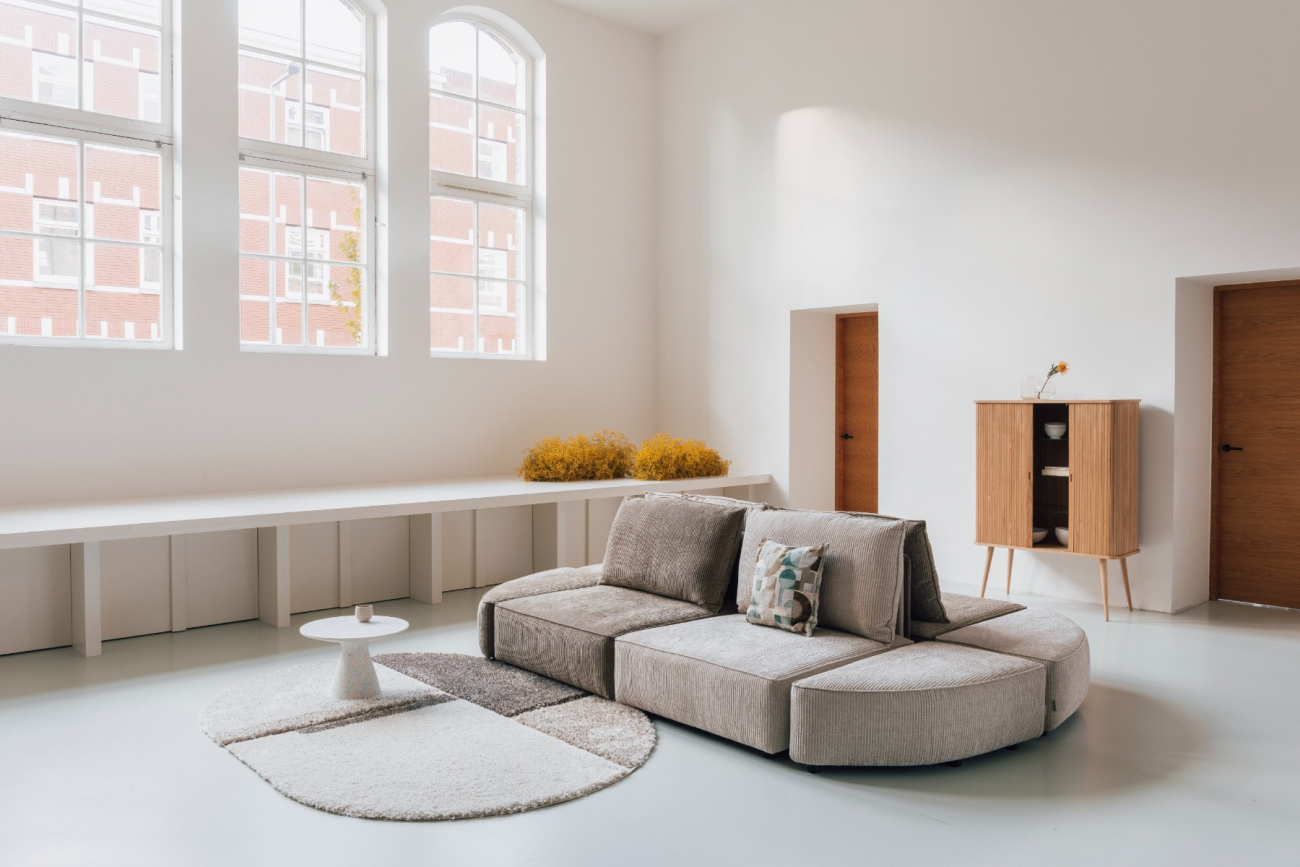 Sofa 'Hunter' 3-Sitzer - Sand