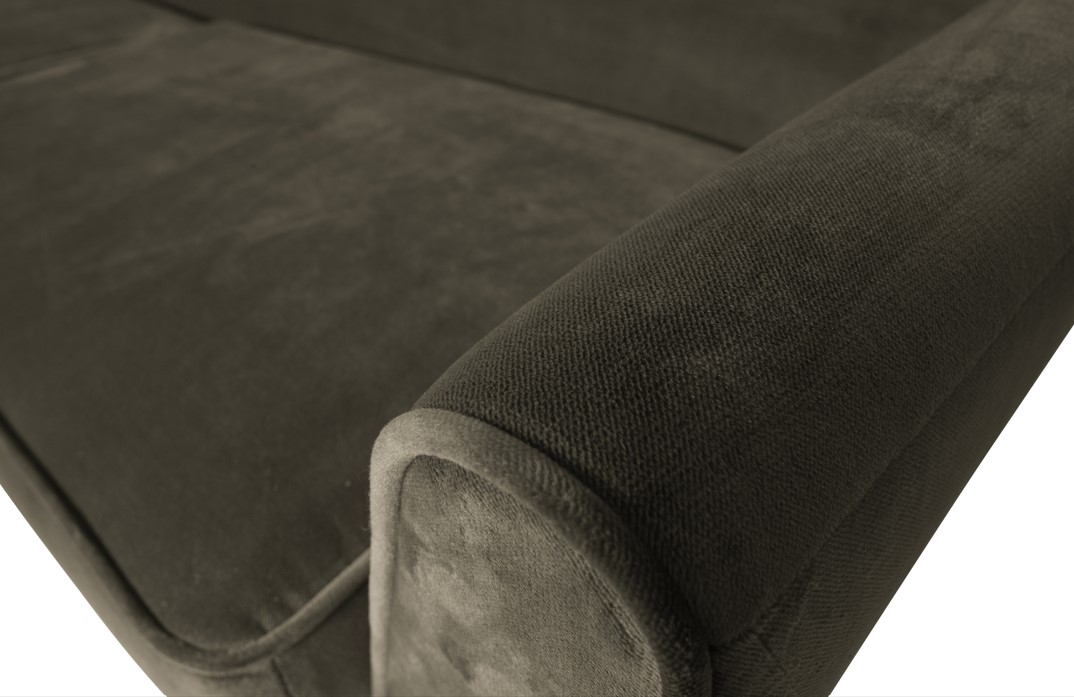 Sofa 'Rocco' - Grün/Samt