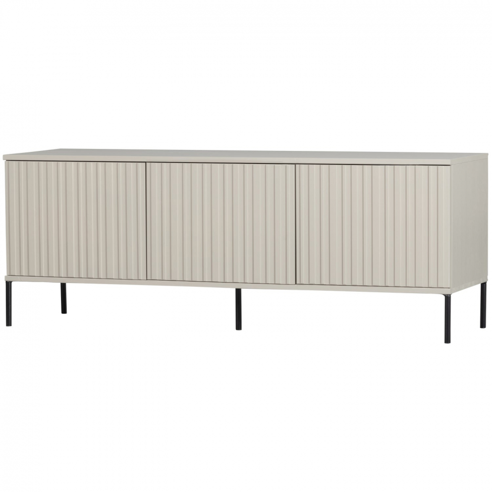 TV-Ständer 'New Gravure' 150 cm - Beige/Schwarz