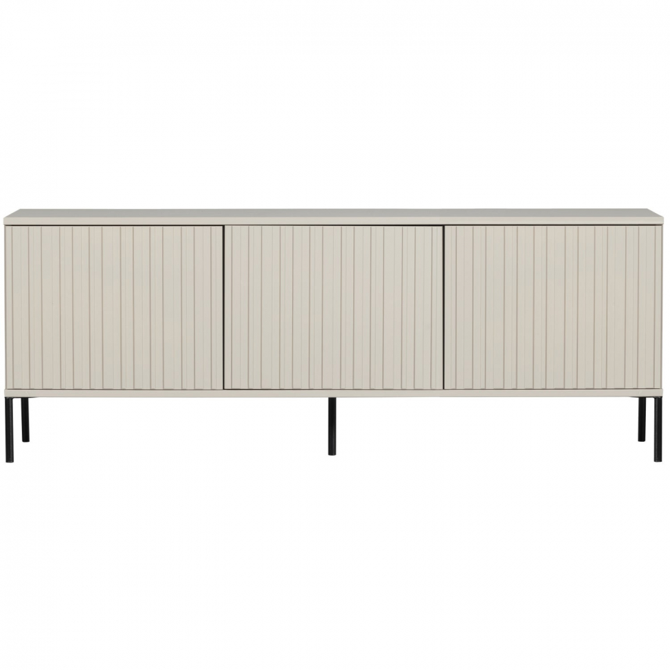 TV-Ständer 'New Gravure' 150 cm - Beige/Schwarz