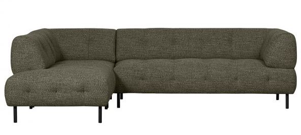 Linkes Ecksofa 'Lloyd' - Grün