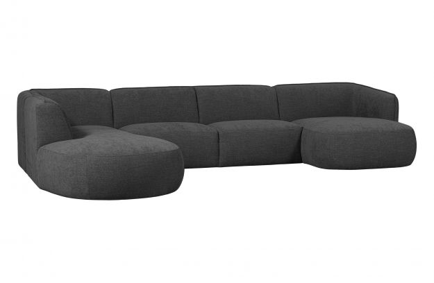 Sofa links 'Polly' - Grau