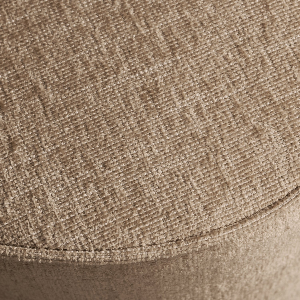 Pouf 'Pearl XL' - Hellbraun