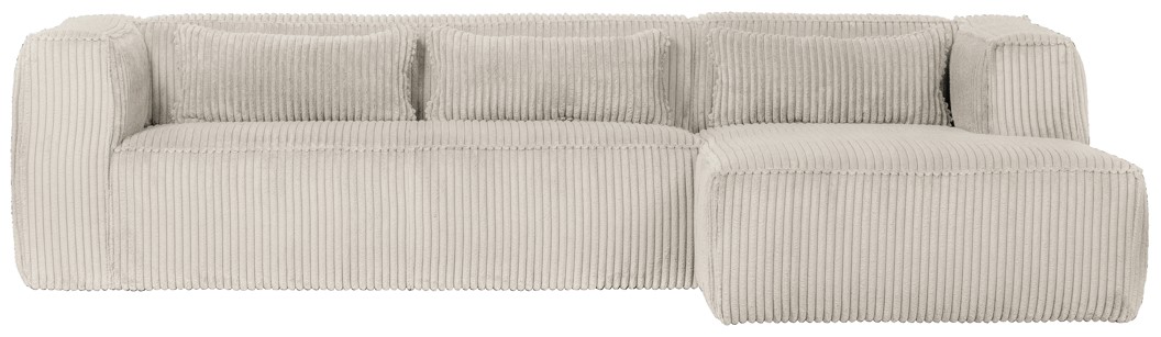 Sofa 'Bean' 4-Sitzer - Hellgrau/Manchester