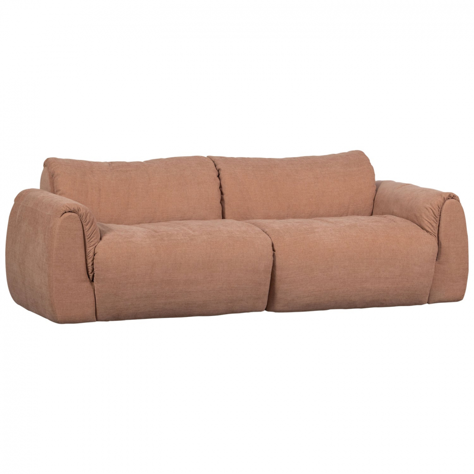 Sofa 'Baggy' 2-Sitzer - Braun/Rosa