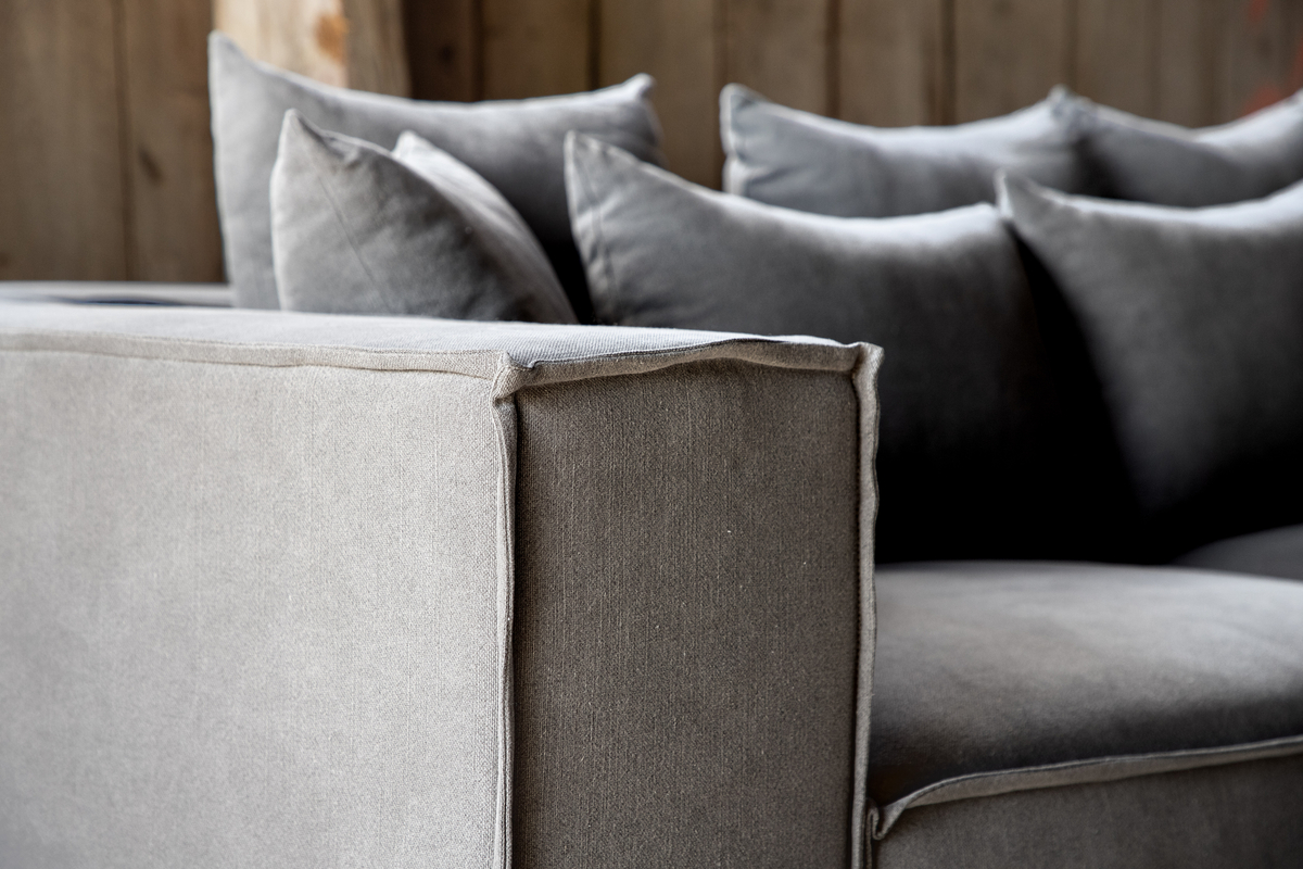 Sofa 'Gällivare' 3-Sitzer - Grau