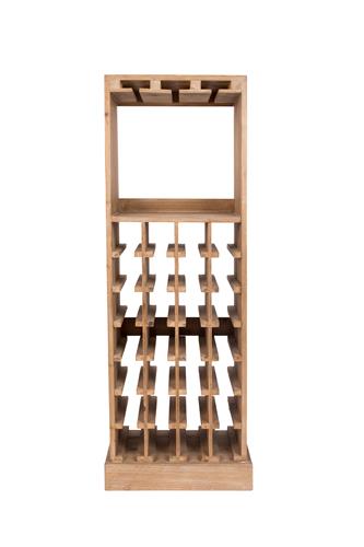 Weinregal 'Claude' - Natur