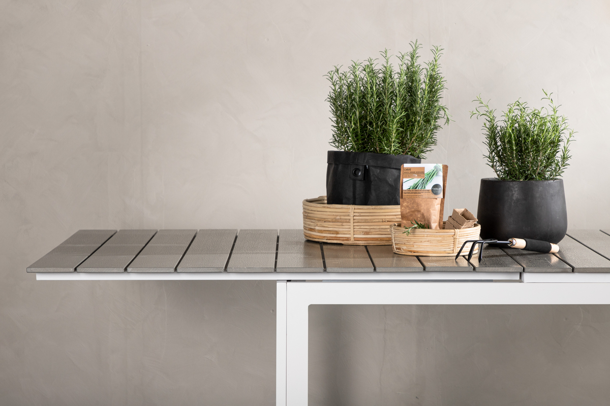 Esstisch 'Laxsjö' 229x100cm - Grau