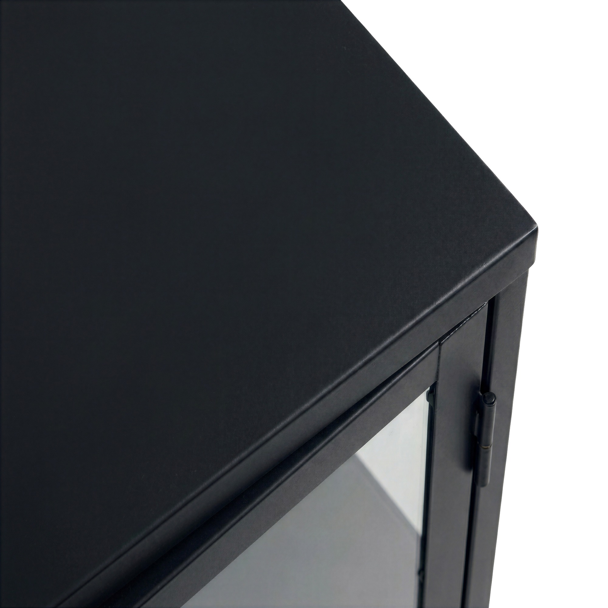 Sideboard 'Hagavik' 2 Sektionen - Schwarz/Messing