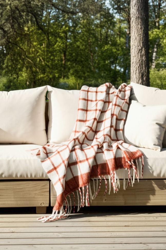 Tagesdecke 'Rachel', 130 x 170 cm – Rosa