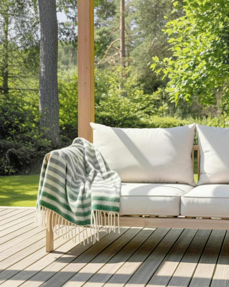 Tagesdecke 'Monica' 130 x 170 cm – Grün