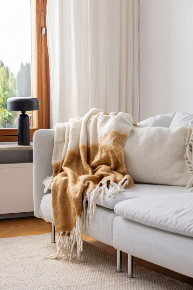 Karomuster 'Carrie', 130 x 170 cm – Gelb