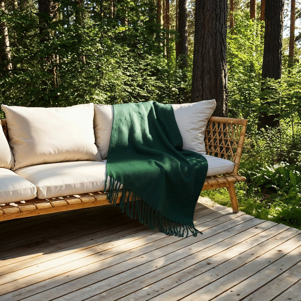 Karomuster 'Samantha', 130 x 170 cm – Grün