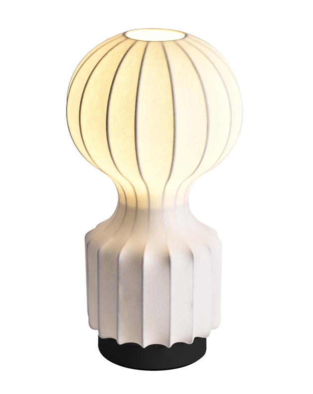 Lampe 'Senigallia' S - Weiß/Schwarz