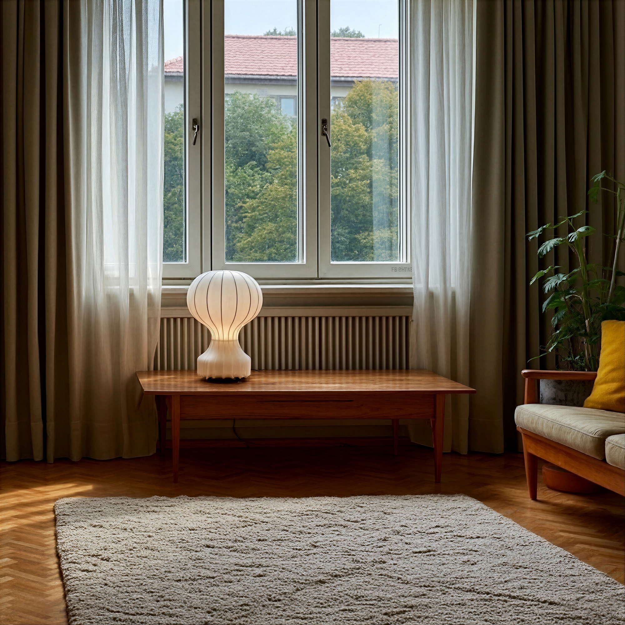 Lampe 'Senigallia' M - Weiß