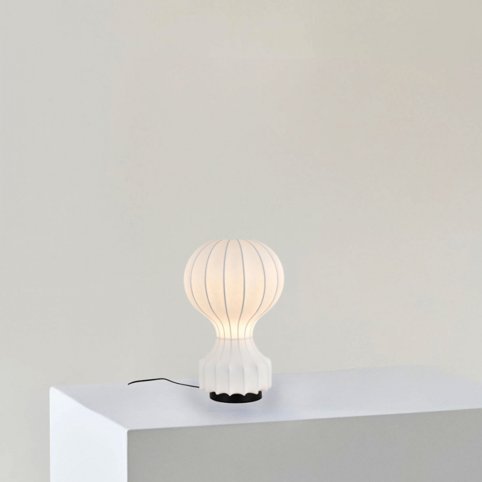 Lampe 'Senigallia' M - Weiß/Schwarz