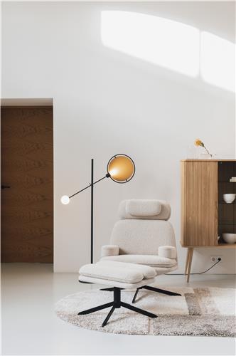 Stehlampe 'Sirius' - Schwarz