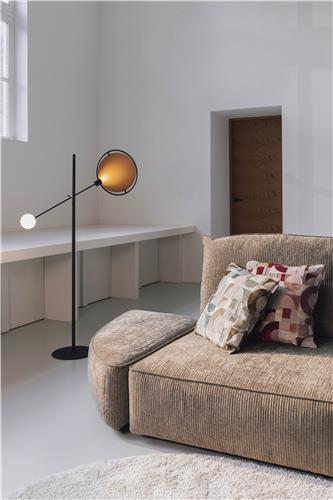 Stehlampe 'Sirius' - Schwarz