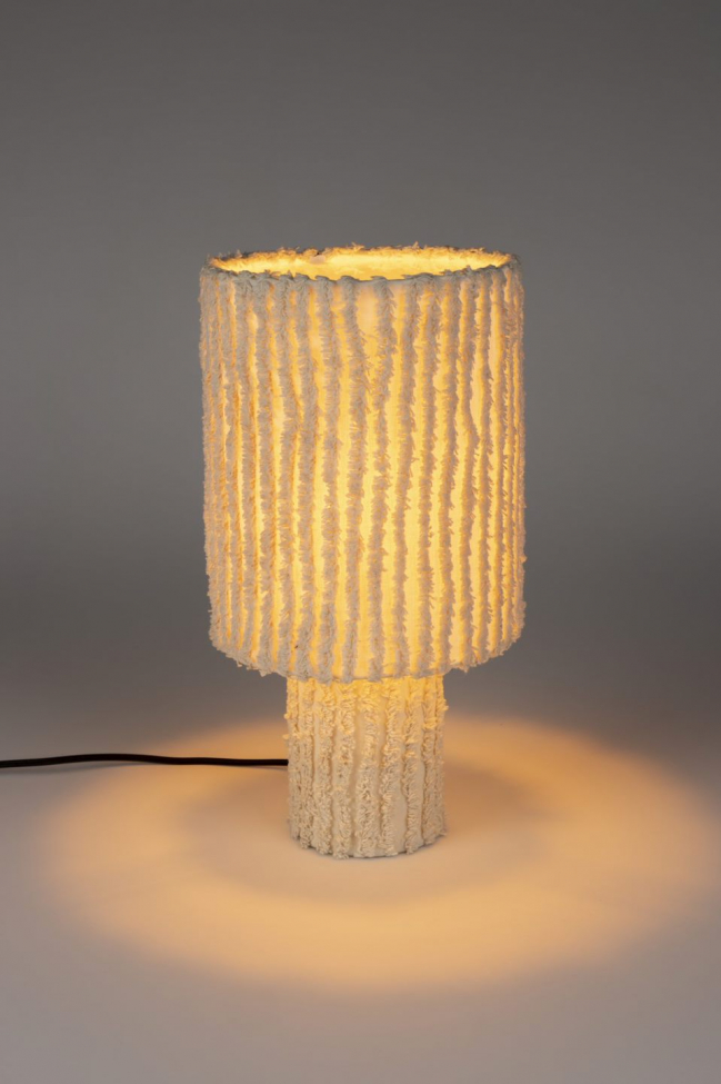 Tischlampe 'Arjun' - Beige 