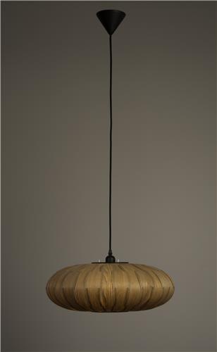 Deckenleuchte 'Bond' oval - Natur 