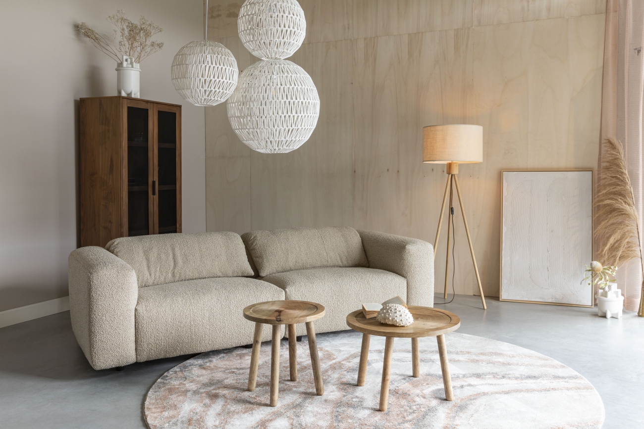 Teppich 'Solar' 240cm - Grau/Braun